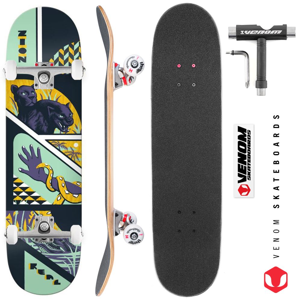 Real Deck Zion Storyboard Custom Complete Skateboard - 8.06