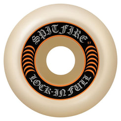 Spitfire Formula Four Skateboard Wheels Lock In Full 99 DU - Natural