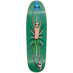 New Deal Vallely Alien SP Skateboard Deck Green 9.18"