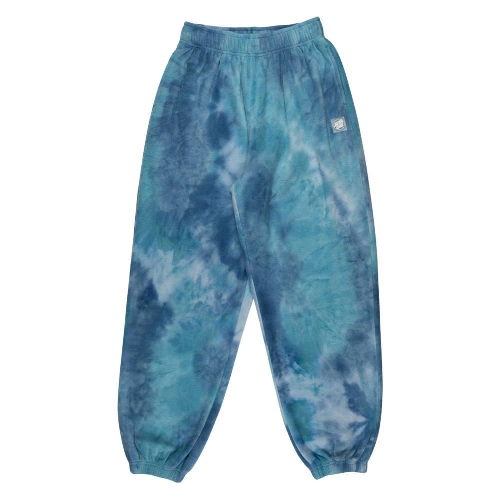 Santa Cruz Womens Sweatpant Slumber Polar Sweatpant - Blue Tie Dye