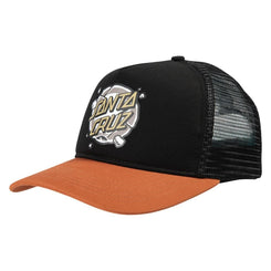 Santa Cruz Cap Roskopp Destruct Dot Black / Pumpkin - O/S