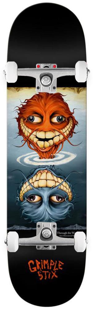 Antihero Grimplestix Fine Art Team x Venom Custom Complete Skateboard - 8.5"