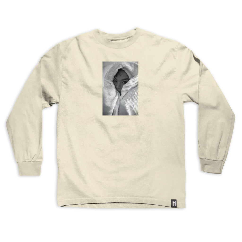 Girl Shot by Spike Bjork Long Sleeve Tee Ivory