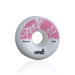 Verb Marble Dip Skateboard Wheels Pink