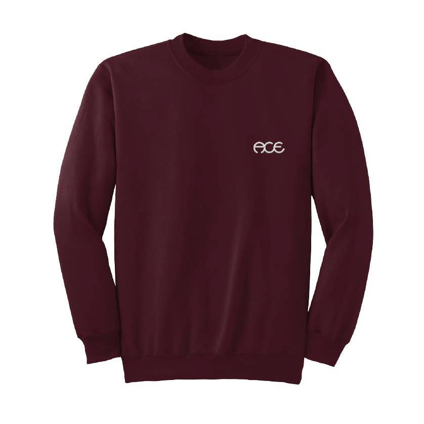 Ace Skateboard Trucks Hutch Crew Maroon / White Embroidery