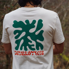 Dewerstone Sway Organic Cotton T-Shirt - Natural Raw