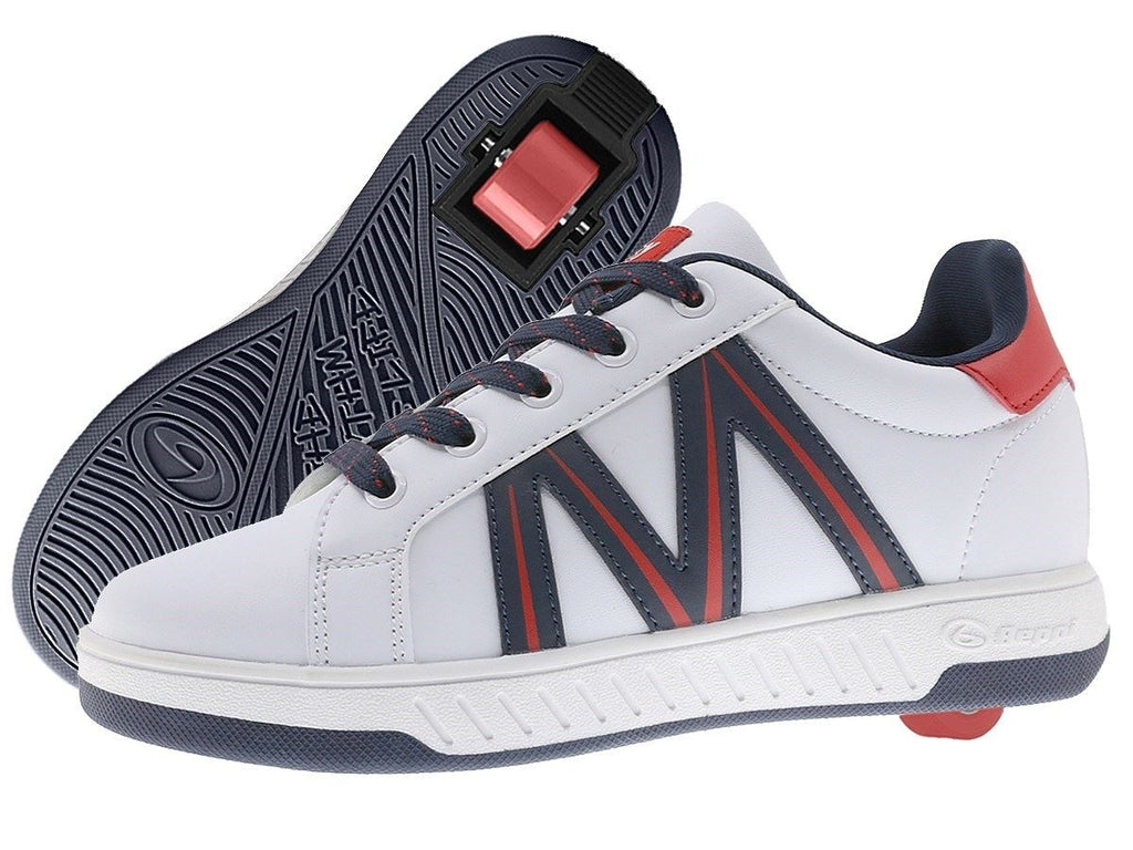 Breezy Rollers Classic - White / Navy / Red