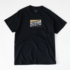 Real T-Shirt Cable Car - Black / Gold / White