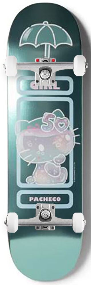 Girl x Hello Kitty Skateboard 50th Anniversary Tyler Pacheco x Venom Custom Complete Skateboard - 8.375"