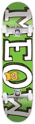 Meow DSM Logo Green x Venom Custom Complete Skateboard - 7.75"
