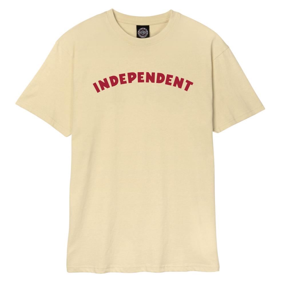 Independent T-Shirt Brigade - Sand - Skatewarehouse.co.uk