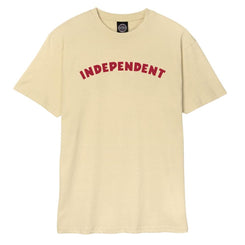 Independent T-Shirt Brigade - Sand - Skatewarehouse.co.uk