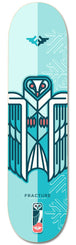Fracture x Jono Wood Blue Skateboard Deck - 8.0" - Skatewarehouse.co.uk