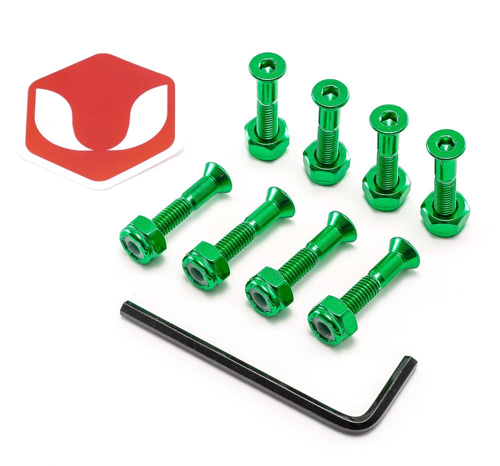 Venom Premium Hardware - Anodised - Green