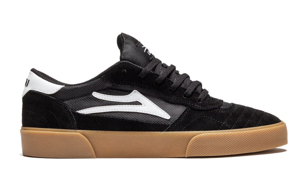 Lakai Cambridge Skate Shoes - Black / Gum