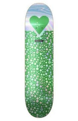 The Heart Supply HS - Green Polkahearts Foil Skateboard Deck Green 8''