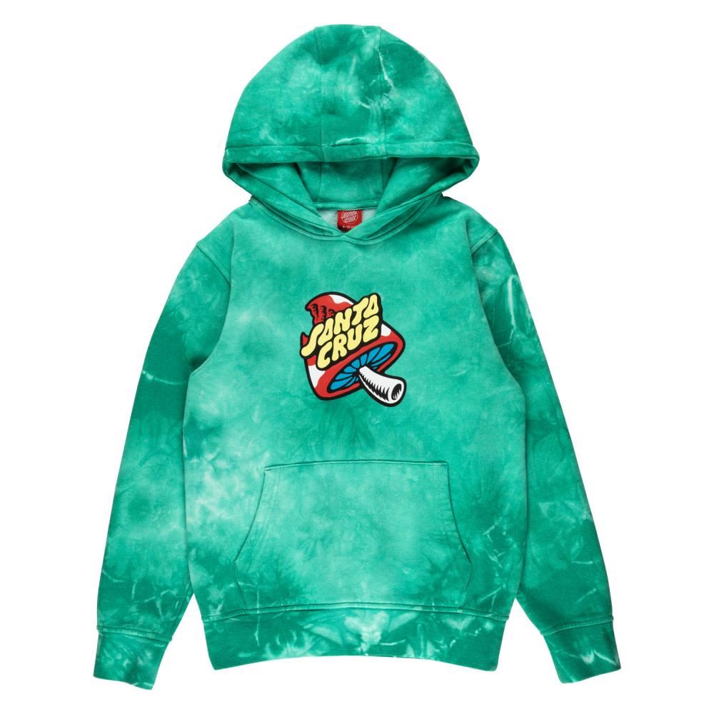 Santa Cruz Youth Hood Youth Toadstool Dot - Jade Tie Dye