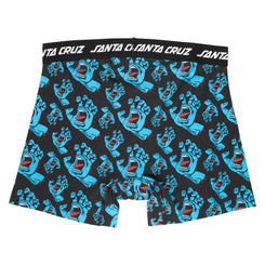 Santa Cruz Boxer Shorts Hands All Over Boxer Brief - Black - Skatewarehouse.co.uk