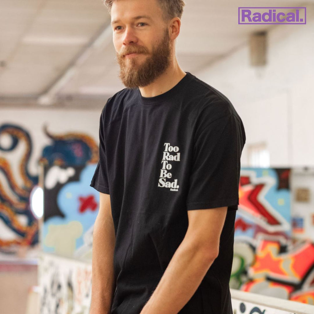 Radical. Charlie TRTBS Unisex T-shirt - Black