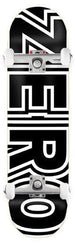 Zero Skateboard Bold Black White x Venom Custom Complete Skateboard - 8.0"