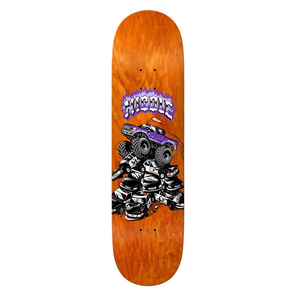 Real Nicole Pig Romp Skateboard Deck - 8.25"