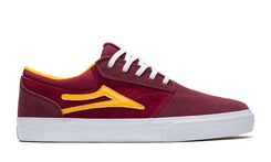 Lakai Griffin Skate Shoes - Burgundy/Cardinal