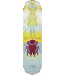 Alien Workshop Transmission Skateboard Deck White 8