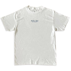 Hotel Blue Logo Tee White