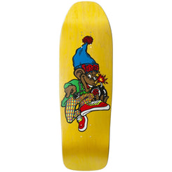 New Deal Sargent Monkey Bomber SP Skateboard Deck Yellow 9.625"