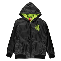 Santa Cruz Youth Jacket Youth Liquid Dot Jacket - Black