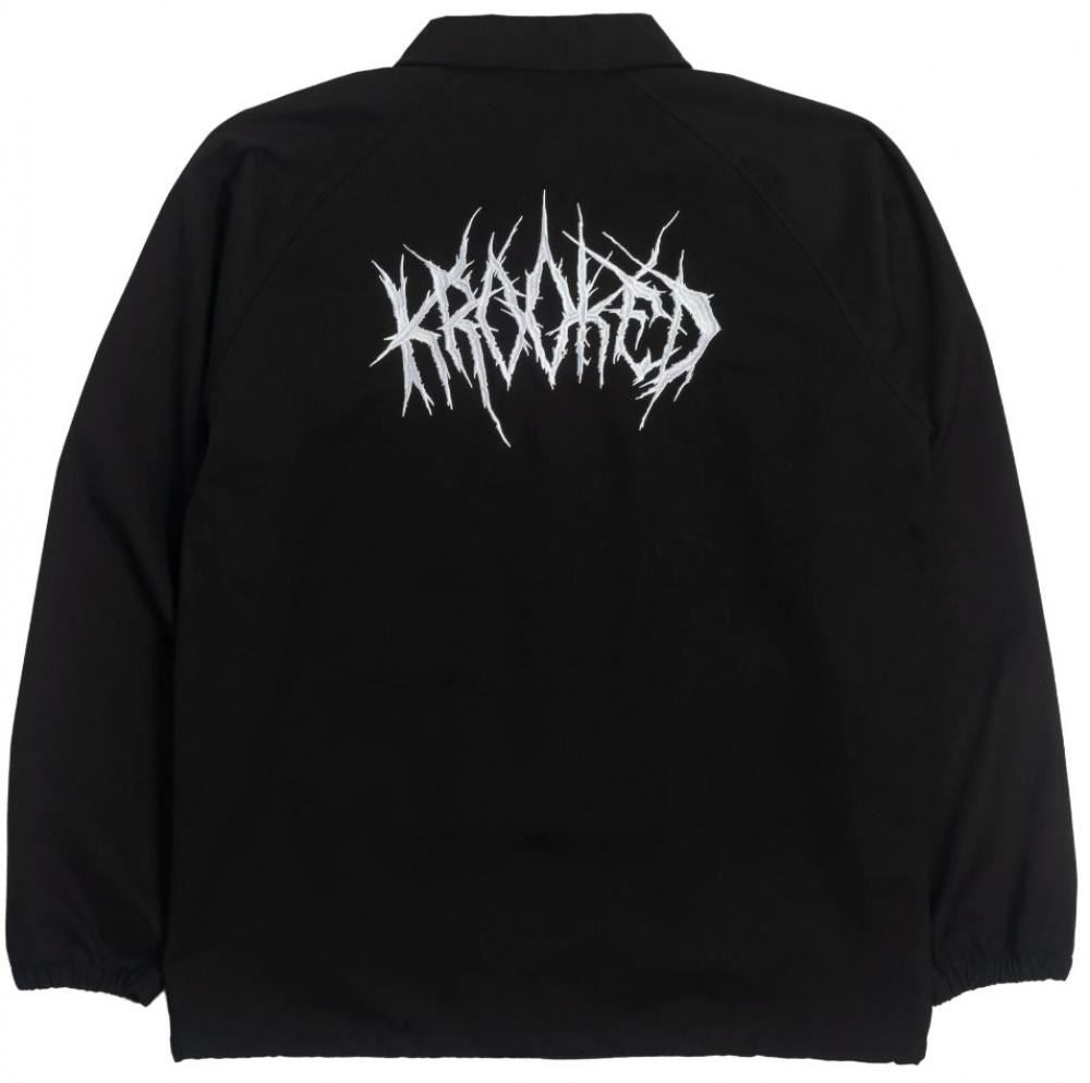 Krooked Jacket Necro Skript - Black / White