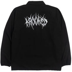 Krooked Jacket Necro Skript - Black / White