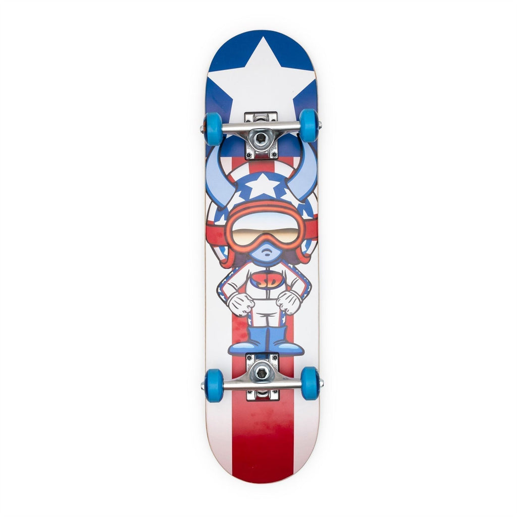 Speed Demons Stars Complete Skateboard - 7.75