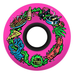 Slime Balls Skateboard Wheels Scarf Balls OG Slime 78a - Pink