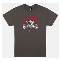 Thrasher x Toy Machine T-Shirt Monster-Gram - Charcoal