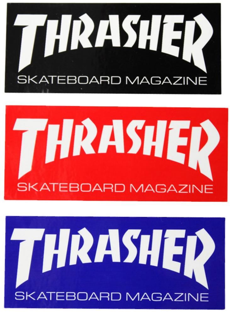 Thrasher Stickers Skate Mag Medium (25 Pack) - Skatewarehouse.co.uk