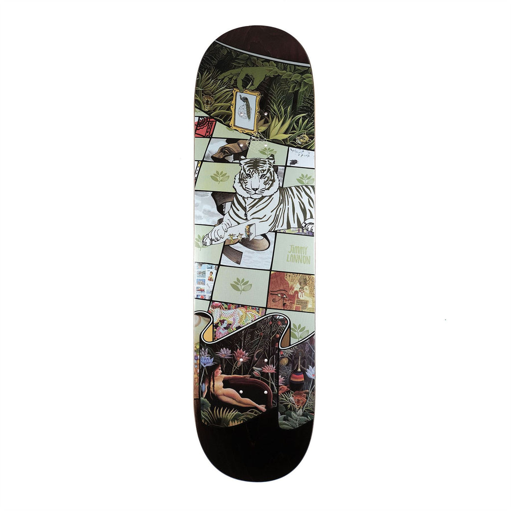 Magenta Jimmy Lannon Museum Series (Steep)  Skateboard Deck - 8.25"