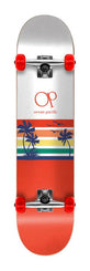 Ocean Pacific Sunset Park/Street Complete Skateboard White/Red 32" 8"