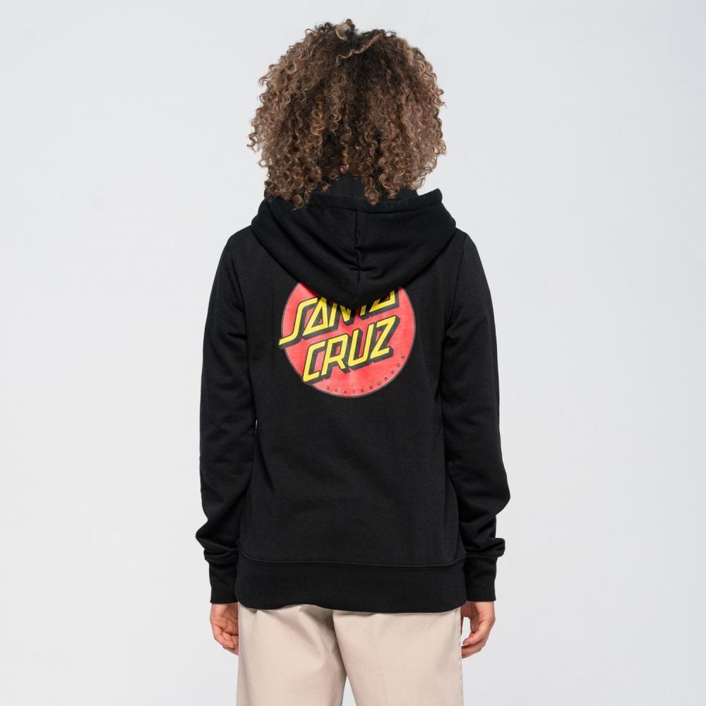 Santa Cruz All Gender Hood Classic Label Black - XXL - OUTLET - Skatewarehouse.co.uk