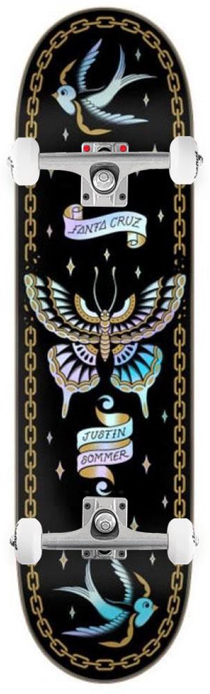 Santa Cruz Sommer Butterfly x Venom Custom Complete Skateboard - 8.0"