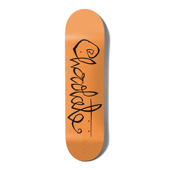 Chocolate OG Script Carl Aikens Skateboard Deck - 8.5"