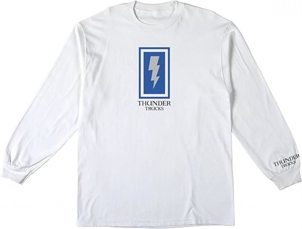 Thunder L/S T-Shirt Boxed Bolt - White / Blue / Grey