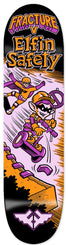 Fracture x Jon Horner Elfin Safety Skateboard Deck - 7.75" - Skatewarehouse.co.uk