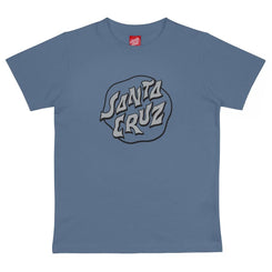 Santa Cruz Youth T-Shirt Youth Fever Dream Dot T-Shirt - Dusty Blue