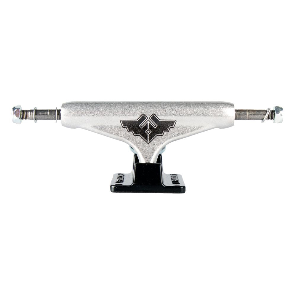 Fracture Truck Wings V2 Raw/Blk Skateboard Trucks - 5.25 - Skatewarehouse.co.uk