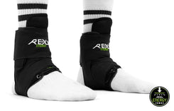 REKD Energy Covert Ankle Braces - Black