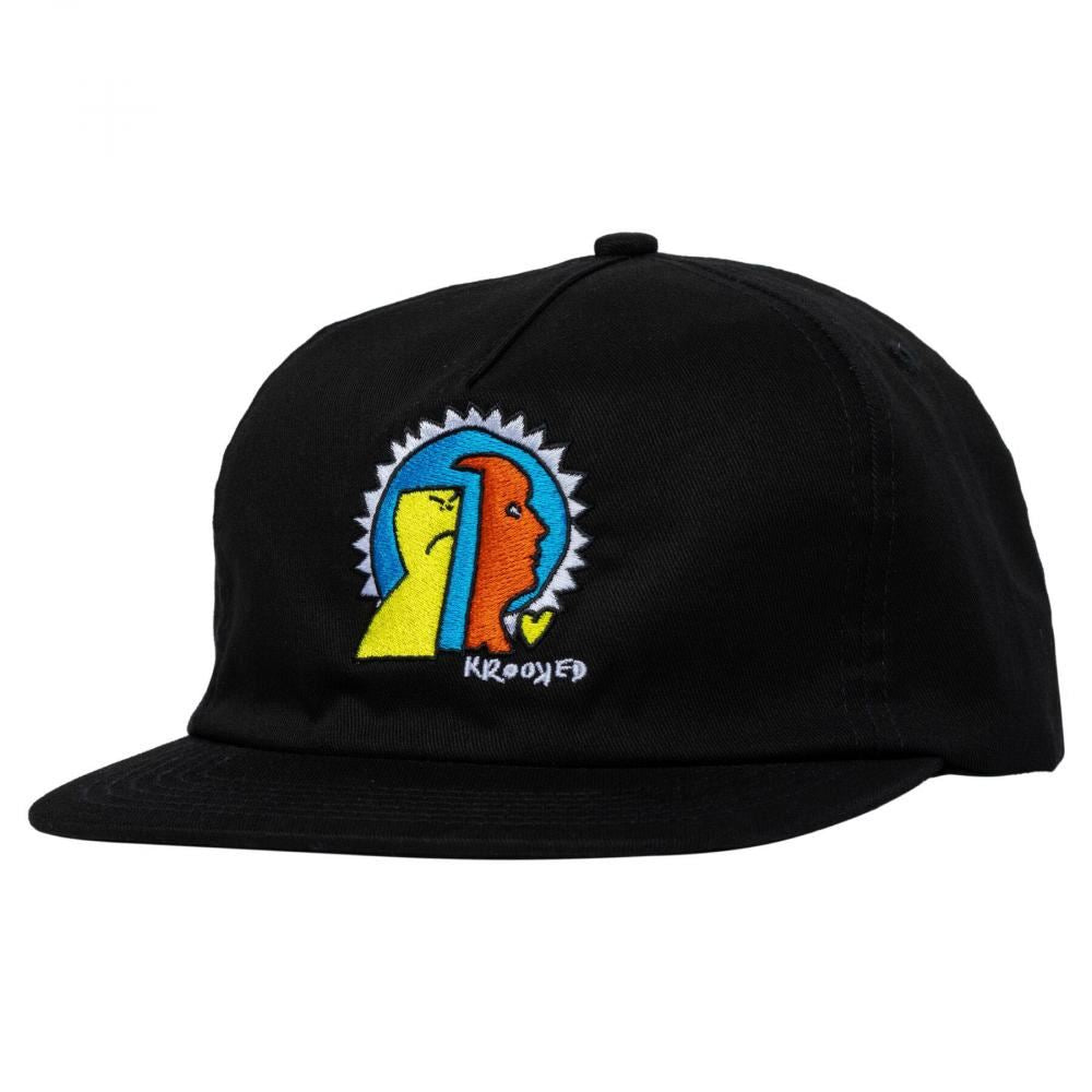 Krooked Cap Mad Back Black - OSFM