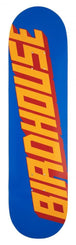 Birdhouse Type Logo Blue Skateboard Deck - 8.0" - Skatewarehouse.co.uk