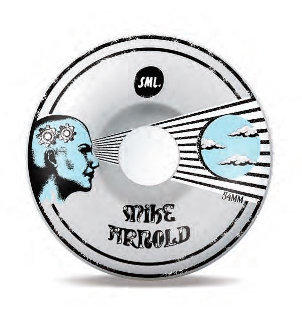 sml. Skateboard Wheels Lucidity Series Mike Arnold OG V - Cut