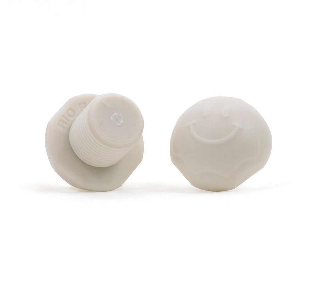 Rio Roller Quad Roller Skate Stopper Jam Plugs - Cream - 5/16" - 5/8"